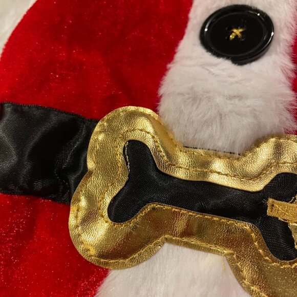 Adorable Santa Outfit with Hat for Dogs!  NWT Size Small - Picture 4 of 10